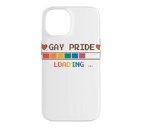 Gay Pride Loading Bar Pixel Art Design Case for iPhone 14