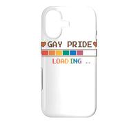 Gay Pride Loading Bar Pixel Art Design Case for iPhone 17