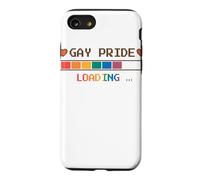 Gay Pride Loading Bar Pixel Art Design Case for iPhone SE (2020) / 7/8
