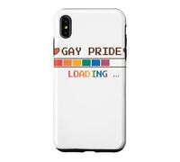 Gay Pride Loading Bar Pixel Art Design Case for iPhone XS Max