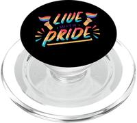 Gay Pride Month LGBT Rainbow Flag Colours Gender Rights PopSockets PopGrip for MagSafe