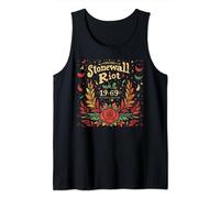 Gay Pride Month Rainbow Flag Stonewall Riot 1969 LGBTQ Tank Top