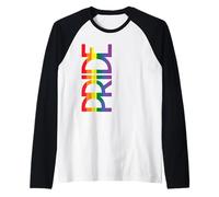 Gay Pride Parade LGBTQ Rights Raglan Baseball Tee