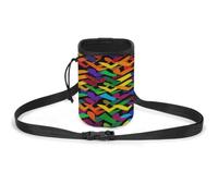 Gay Pride Rainbow Dog Fanny Pack Treat Pouch Sling Bag