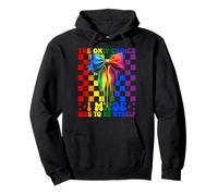 Gay Pride Rainbow Flag Only Choice I Made Was To Be Myself Pullover Hoodie