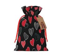 (Gay Pride Rainbow) Large Reusable Burlap Pouches Rustic Wedding Favor Xmas Bags Drawstring Gift Sacks Bulk Party. M Size