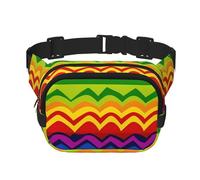 Gay Pride Rainbow Pattern1 Fanny Pack Fashion Belt Bag Lightweight Waist Pouch With Adjustable Strap Crossbody Bags For Women Travel Sports Running