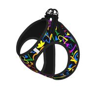 Gay Pride Rainbow Printing Puppy Summer Vest Harness With Reflective,Dog Accessories For Small Medium Large Dogs And Cats