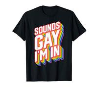 GAY PRIDE T-shirt Rainbow LGBT Pride