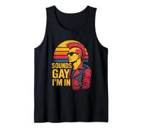 Gay Punk Sounds Gay I'm In Rainbow Pride Tee Tank Top