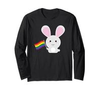 Gay Rabbit Shirt for Pride, Coming Out, LGBT Celebration Long Sleeve T-Shirt