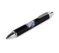 Gay Satan LGBT Goth Gay Ballpoint Pens Retractable Blue Ink Ball Point Pen Smooth Writing Work Pen 1 PCS