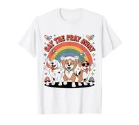 Gay The Pray Away Rainbow Funny Meme Dogs T-Shirt