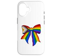 Gay Transgender Intersex Intersexual Pride Rainbow Flag Girl Case for iPhone 16