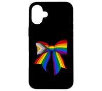 Gay Transgender Intersex Intersexual Pride Rainbow Flag Girl Case for iPhone 16 Plus