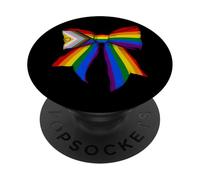 Gay Transgender Intersex Intersexual Pride Rainbow Flag Girl PopSockets Adhesive PopGrip