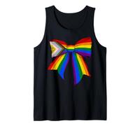 Gay Transgender Intersex Intersexual Pride Rainbow Flag Girl Tank Top