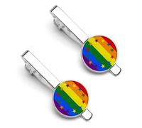 Gay Unión Europea Flag Men Tie Clip Tie Bar Tie Pins Bar Pinch
