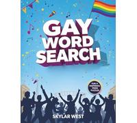 Gay Word Search & LGBTQ+ Story Puzzle Book: 50 Fun Word Searches with 40 Powerful Queer Stories of Pride, History, and Love