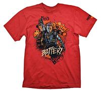 Gaya Entertainment Call of Duty: Black Ops 4 T-Shirt Battery Red Size XXL