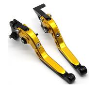GAYANHU Replace Handle for CBR 900RR CBR929RR 2000 2001 Motorcycle Adjustable Folding Extendable Brake Clutch Lever(Yellow)