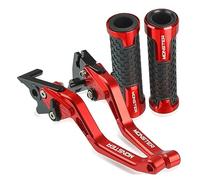 GAYANHU Replacement Lever kit Motorcycle Brake Clutch Lever Handlebar Knobs Handle Hand Grip for Ducati M900 MonsterDark 900 Monster Dark 2002(Red)