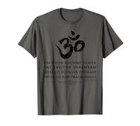 Gayatri Mantra OM Symbol Spiritual Yoga Clothing T-Shirt