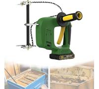 GAYAYAS Electric Beehive Frame Shaking Machine, Portable Brushless Motor Bee Raising Tools, Gear Speed Adjustable, for Farms, Battery Powered Honey Harvesting Battery*2