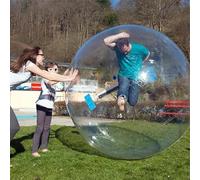 GAYAYAS Water Walking Ball, Inflatable Water Walking Ball PVC Water Balloon, with Zipper Walk On Water Ball, for Swimming Pool Water Entertainment Toys,2m