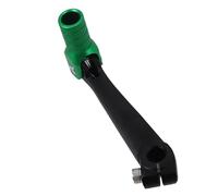GAYCLG Motorcycle Pull Starter Alloy Pull Starter Part 10mm Folding Aluminum Gear Shift Lever Gear Shift Lever Fit for Kayo T2 T4 T4L ATV Dirt Bike Pit Bikes Gear Lever Motorcycle(Green Black)