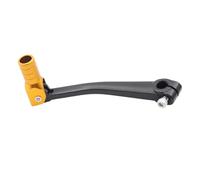 GAYCLG Motorcycle Pull Starter Alloy Pull Starter Part Motorcycle Aluminum Folding Gear Shift Lever ATV Dirt Bike Pit Bikes Gear Lever for 110/125/140/150/160/250cc Universal(Black Yellow)