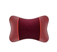 GAYCLG Seat Headrest Car Universal Seat Headrest Double Side Pu Leather Neck Memory Pillow Head Support Protector Cushion Car Pillow(2pcs Burgundy)