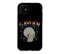 Gaylien Quote Space Pride Sexual Orientation Asexual Alien Case for iPhone 11