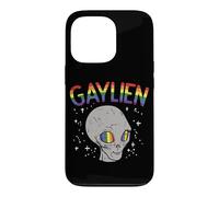 Gaylien Quote Space Pride Sexual Orientation Asexual Alien Case for iPhone 13 Pro