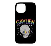 Gaylien Quote Space Pride Sexual Orientation Asexual Alien Case for iPhone 15