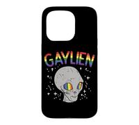 Gaylien Quote Space Pride Sexual Orientation Asexual Alien Case for iPhone 15 Pro