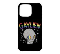 Gaylien Quote Space Pride Sexual Orientation Asexual Alien Case for iPhone 15 Pro Max