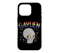 Gaylien Quote Space Pride Sexual Orientation Asexual Alien Case for iPhone 16 Pro