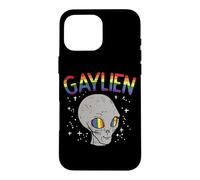 Gaylien Quote Space Pride Sexual Orientation Asexual Alien Case for iPhone 16 Pro Max