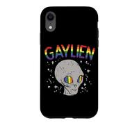 Gaylien Quote Space Pride Sexual Orientation Asexual Alien Case for iPhone XR