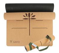 Gayo Yoga Cork Mat- Made of Premium Eco-Friendly Cork Non-Slip Yoga Mat for Enhanced Balance and Support in Yoga and Pilates Practice