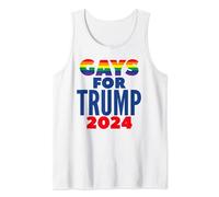 Gays For Trump 2024 Election Tank Top