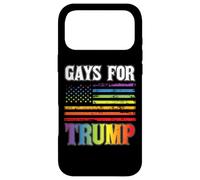 Gays For Trump LGBT Pride Gay Rainbow Flag Vote Republican Case for iPhone 17 Pro Max