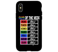Gays Of The Week LGBTQI Ally LGBT Pride Month Case for iPhone X/XS