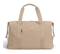 GAYUAPEIA Women's Weekender bag Travel Duffel Bag with Shoe Compartment 21-inch Airline-Approved Carry-On, 2-Piece Overnight Bag Set Personal Item Luggage, SR-NEW-khaki, 19.5 inches, Double