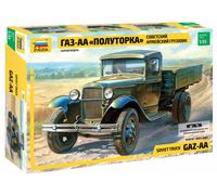 Gaz-AA Soviet Light Truck WWII 1:35 Plastic Model Kit ZVEZDA
