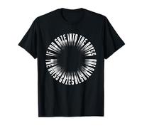 Gaze Into the Abyss Nietzsche Quote T-Shirt