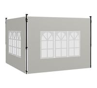 Gazebo 2 Pack 3x3m 3x6m Side Panels Canopy Replacement Walls Garden Green