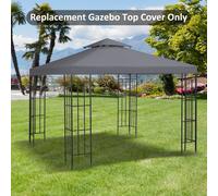 Gazebo Canopy Roof 3 x 3 m Top Replacement Cover Spare Part