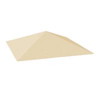Outsunny 3 X 3(M) Gazebo Canopy Replacement Cover With Drain Holes, Beige
